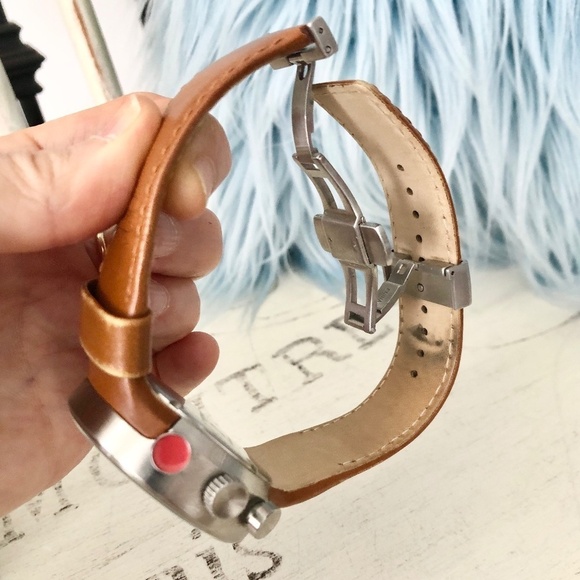 NIKE HERITAGE Chronograph‎ Vintage, Y2K, Mens Wrist Watch, Leather Strap, RARE - Picture 12 of 16